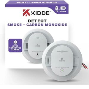 Kidde White Smoke and Carbon Monoxide Detector
